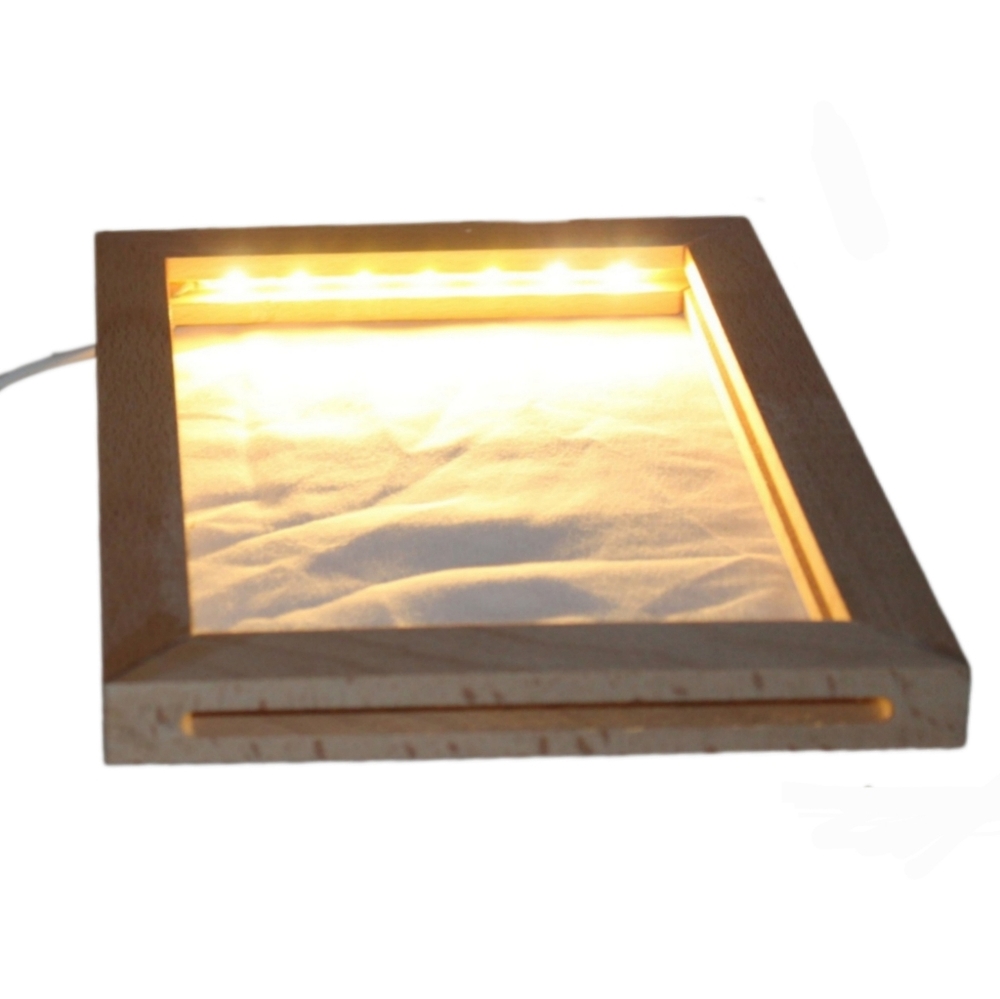 LED Lights Wooden Photo Frame - Picture 9 of 15